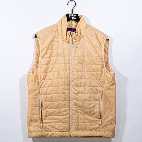 OTB Quilted Lightweight Zip Puffer Vest XL Y2K Streetwear Outdoor Hip Hop - Picture 1 of 8
